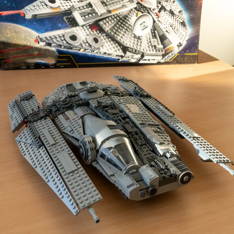 1002 個 MOC フォンダー ホールクラフト スターバトル ビルディングブロック クリスマスおもちゃ ギフト 創造性 建設 クリエイティブモデル 組み立て