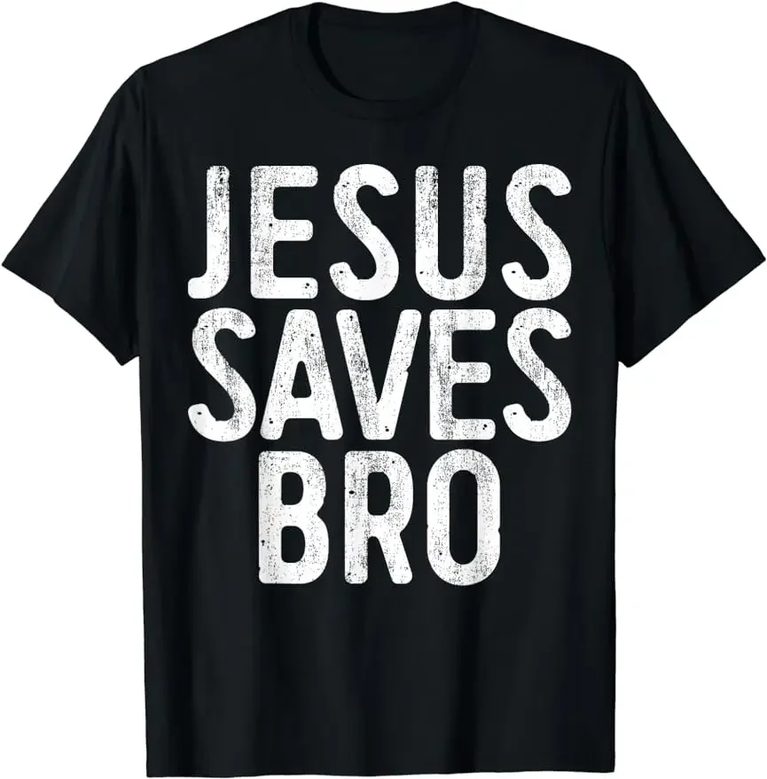 Christian T-shirt Jesus Is King Bible Verse for Men and Women Unisex Style for Women Men Classic Short-sleev T-shirt