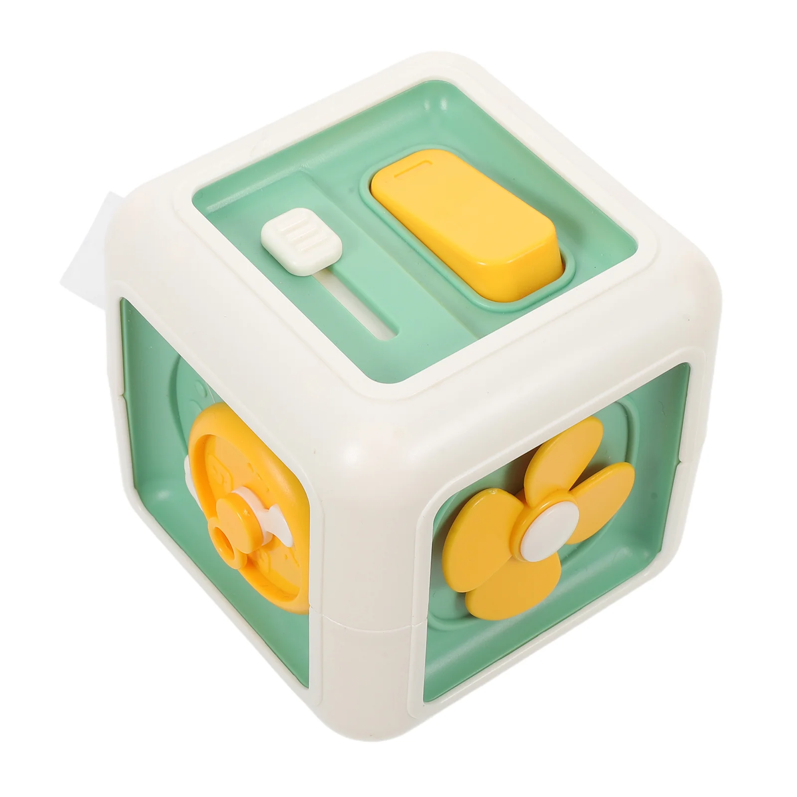 

Busy Cube Montessori Education Interactive Learning Airplane Travel Activity Board for Toddlers Cognitive Development