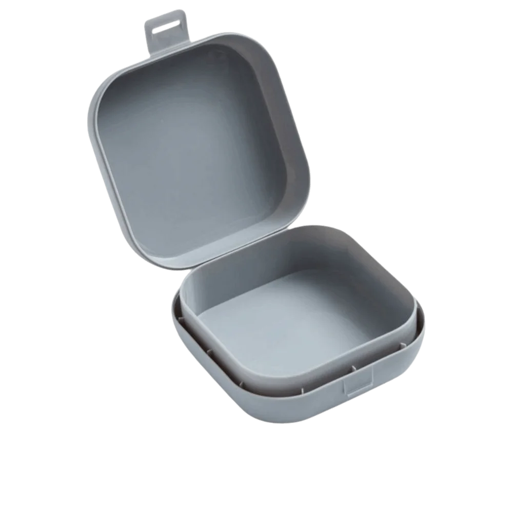 Portable Jewelry Box with Compartment Large Capacity Square Storage Box Container Plastic Box with Mirror Makeup