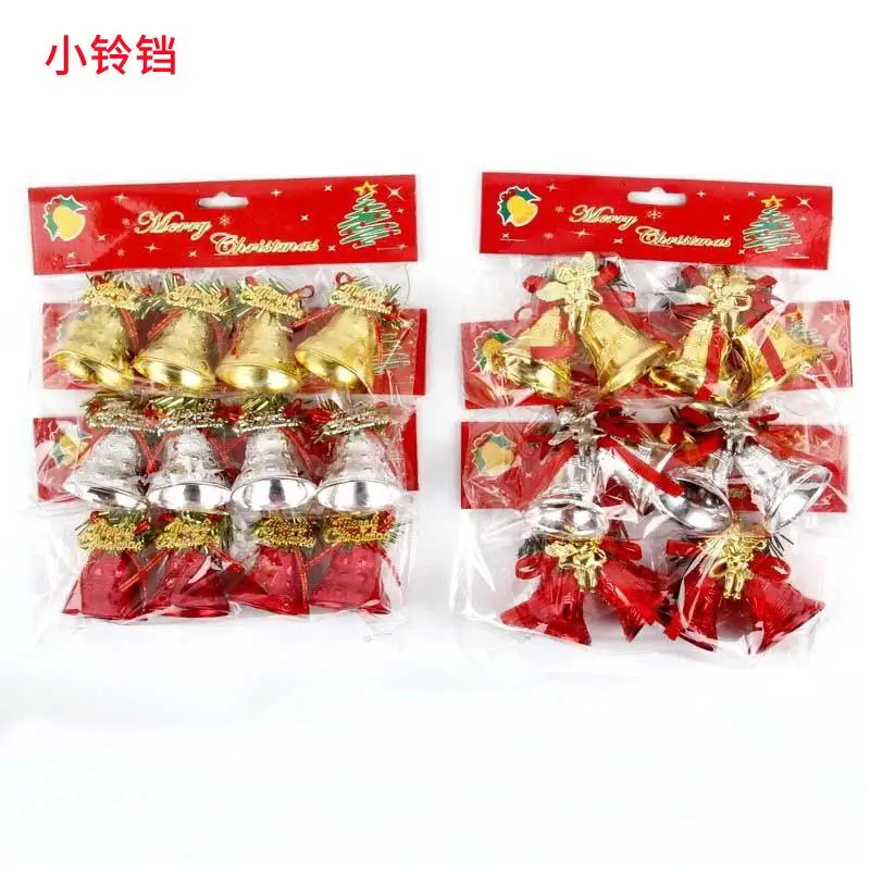 

Christmas decoration plastic bell accessories holiday decorations Christmas tree decorations