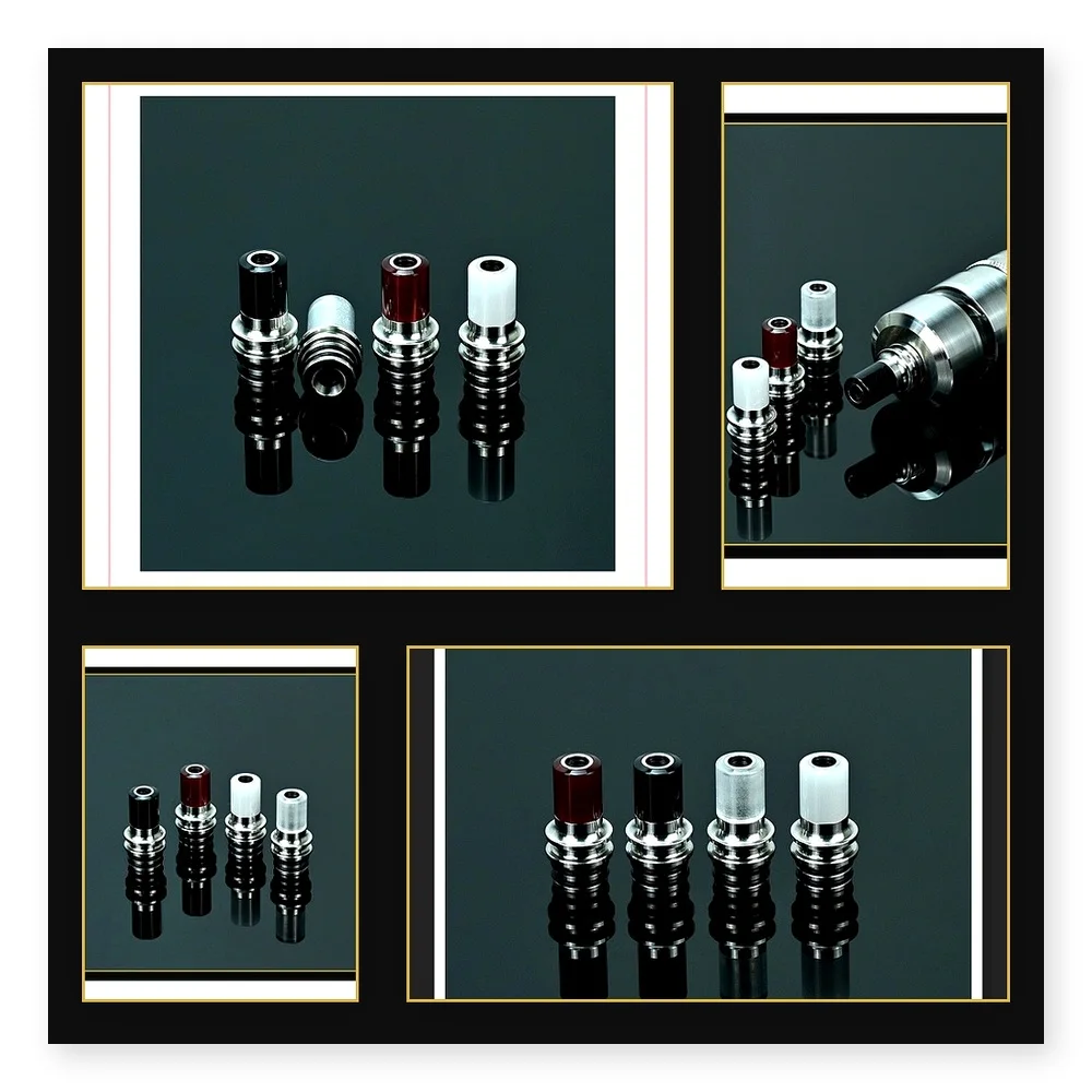 Wolfcool 510 MTL Drip Tip - Stylish Design for Improved Vaping Pleasure