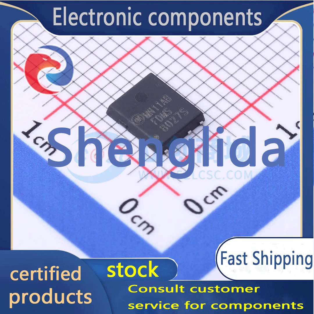 FDMS8027S package Power-56-8 field-effect transistor (MOSFET) brand new off the shelf 1PCS