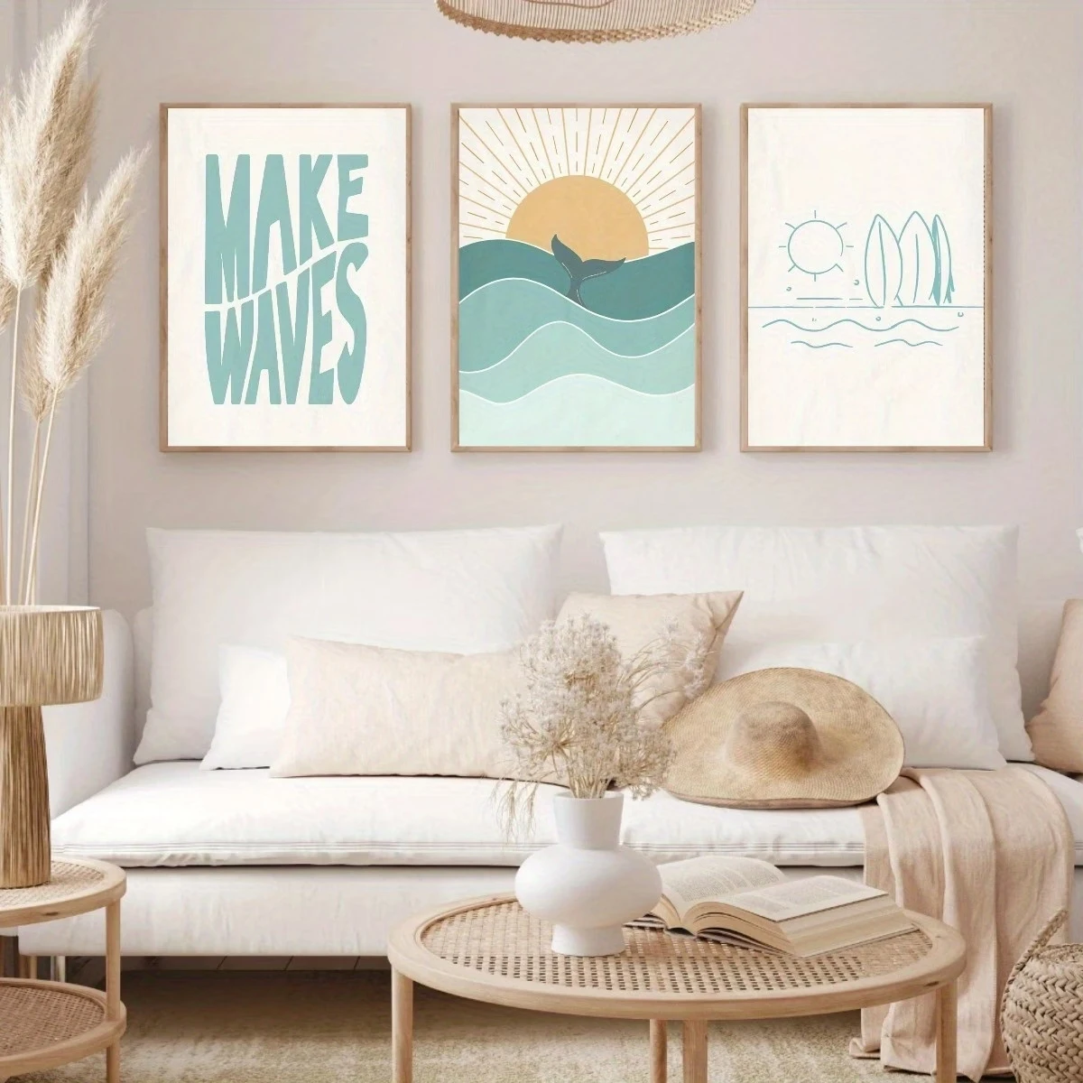 3pcs ModernMinimalist Boho Sur - Home Decor Theme ulasan dan harga