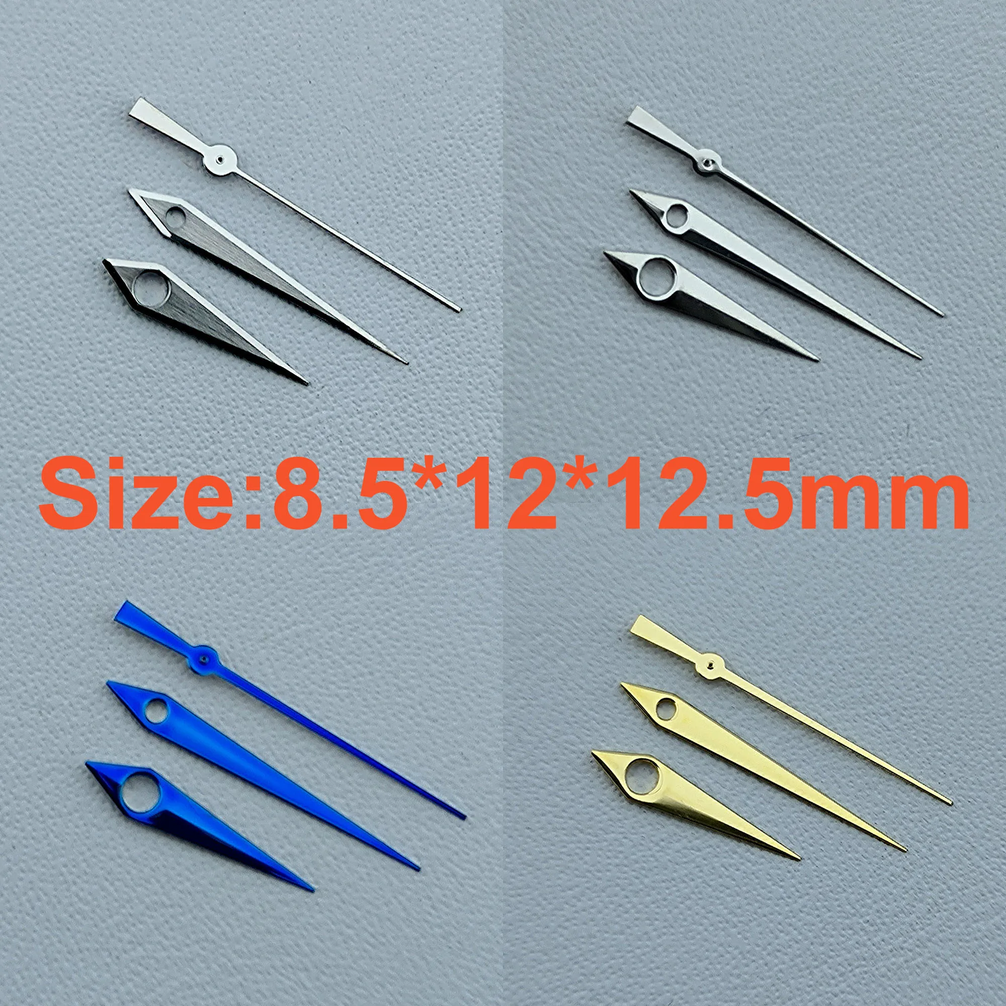 N H35 hands N H36 hands 8.5 x 12 x 12.5mm watch pointer no luminous suitable for N H35 N H36 movement Watch accessories