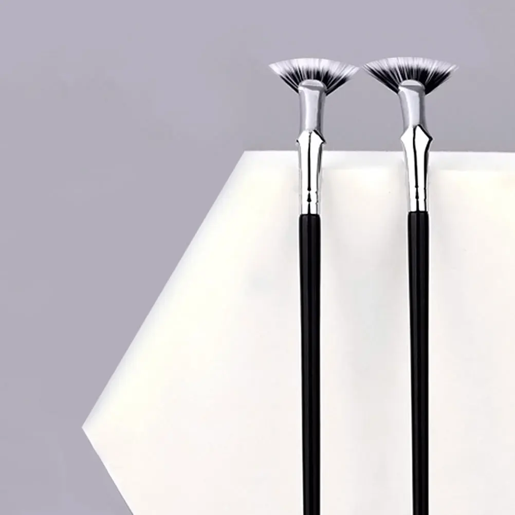 

2Pcs Angled Eyelash Brushes Copper Pipe Lashes Makeup Tools Professional Makeup Brushes Home Travel Gifts