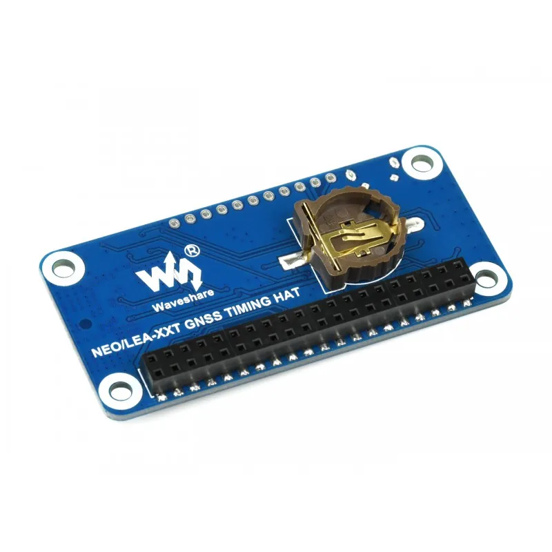 NEO-M8T GNSS TIMING HAT for Raspberry Pi, Single-Satellite Timing, Concurrent Reception of GPS, Beidou, Galileo, GLONASS