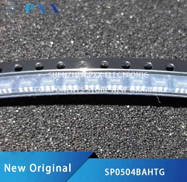 5Pcs New Original SP0504BAHTG SP05 Series - 30pF 30kV Unidirectional TVS Diode Array ESD Suppressors  SOT23-5