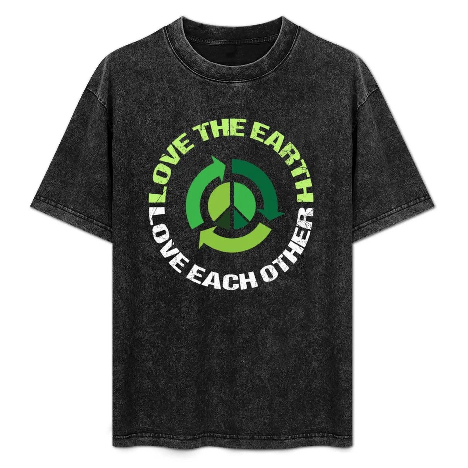 

Love the Earth Love Each Other T-Shirt Dry Fit Athletic Short Sleeve Shirt