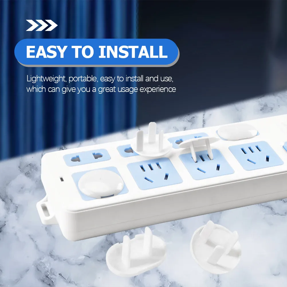 

40Pcs Baby Proof Outlet Covers Electric Insulating Plug Protectors Odorless Safe Lightweight Portable Outlet Covers