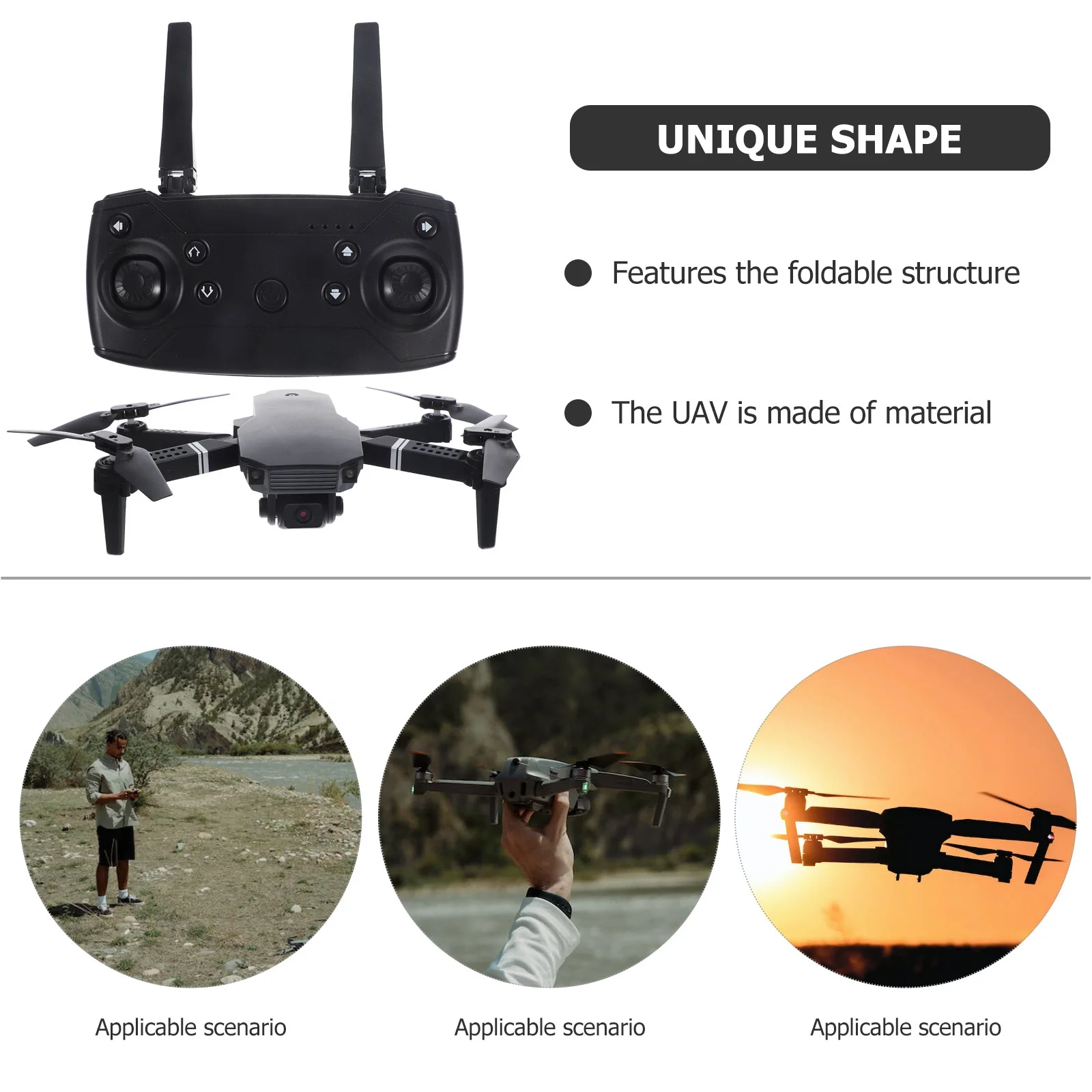

Outdoor Quadcopter RC Quadrotor Photography Aerial Camera Drone Professional