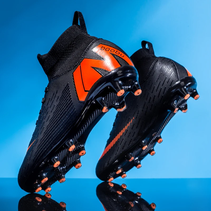 

Men Ultralight Soccer Shoes Society Cleats Professional Fast Indoor Football Shoes Grass Training Football Field Boots Sneaker