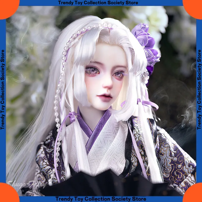 

Bjd Threepart Doll Beauty Care Japanese-Style Heijo Kimono Style Complete Set Bjd Angel Fairy Resin Doll Handcrafted Custom Gift