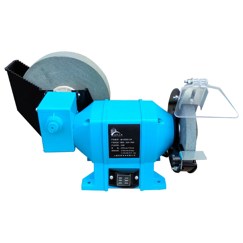 

220V 350W knife grinder 8 inch household small desktop grinder polishing machine water grinder dry and wet dual water grinder