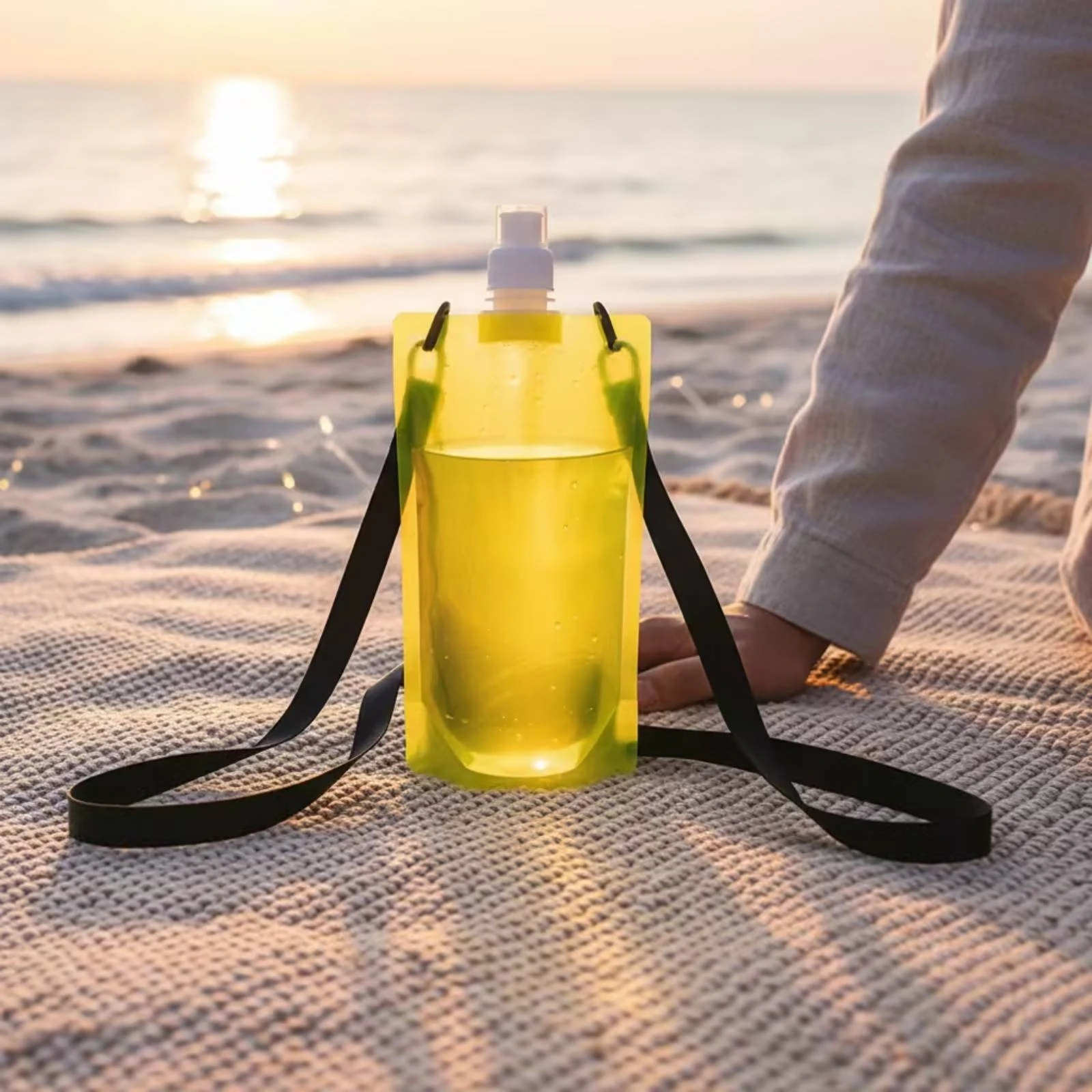 Waterzak met sproeikop Opvouwb - Water Bag Collapsible recensie en prijs