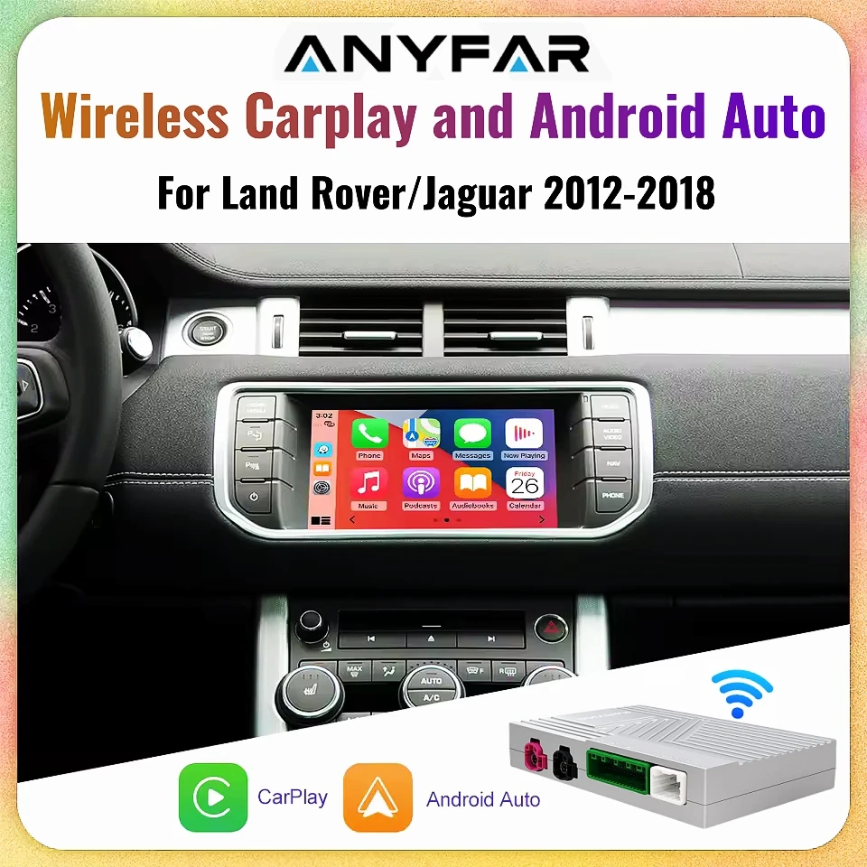 Android Auto Wireless Carplay For Land Rover/Jaguar/Range Rover/Evoque/Discovery 2012-2018 Multimedia Navigation Car Player