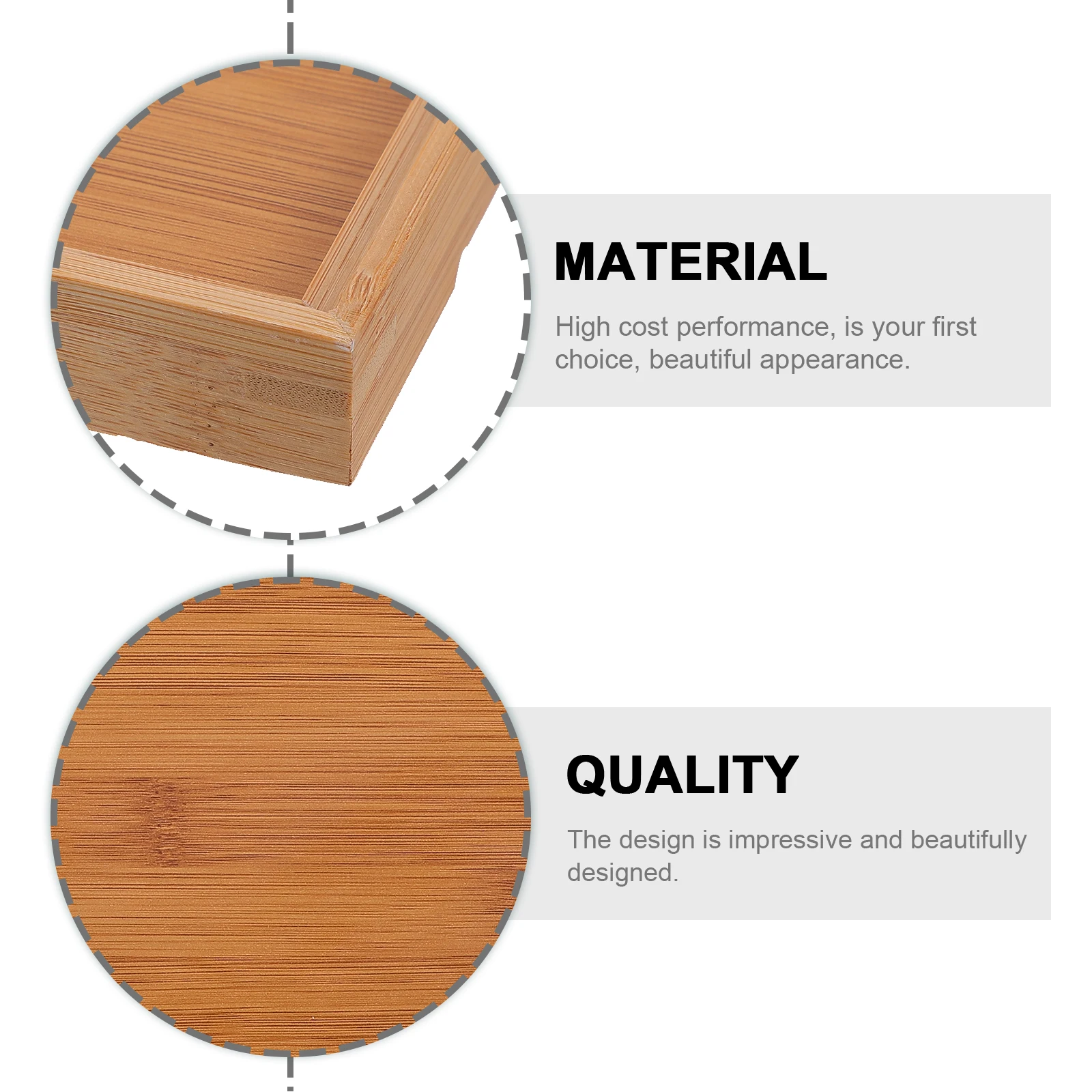 

Bamboo Storage Tray Tea Ceremony Dessert Decorate Sushi Cooked Food Japanese Serving