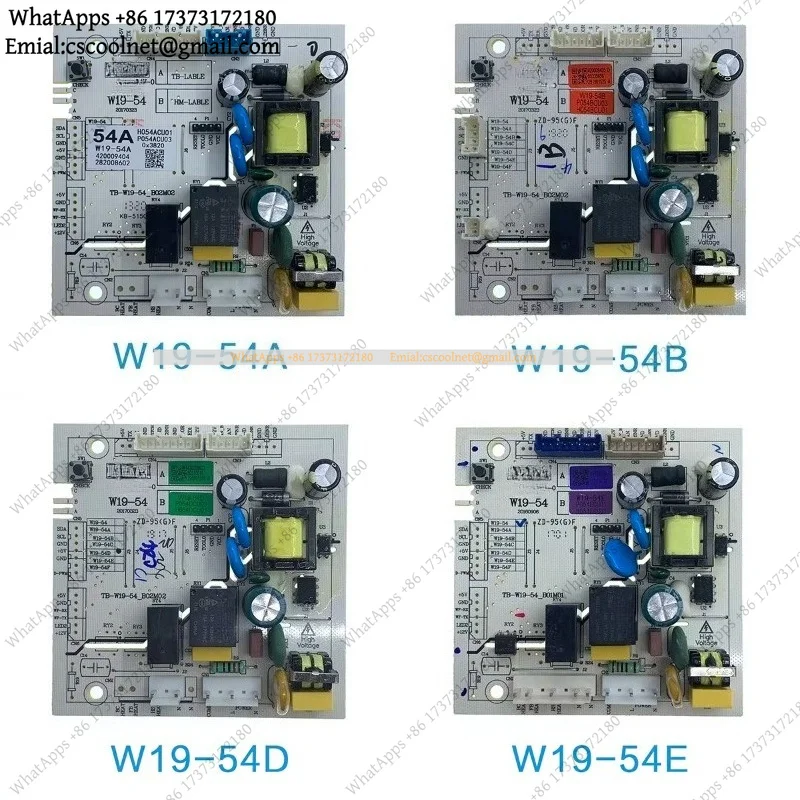 Homa W19-54A/B/C/D/E/F/G Refrigerator Main PCB Power Control Board for Candy Magic Chef Super General Frigidaire Parts