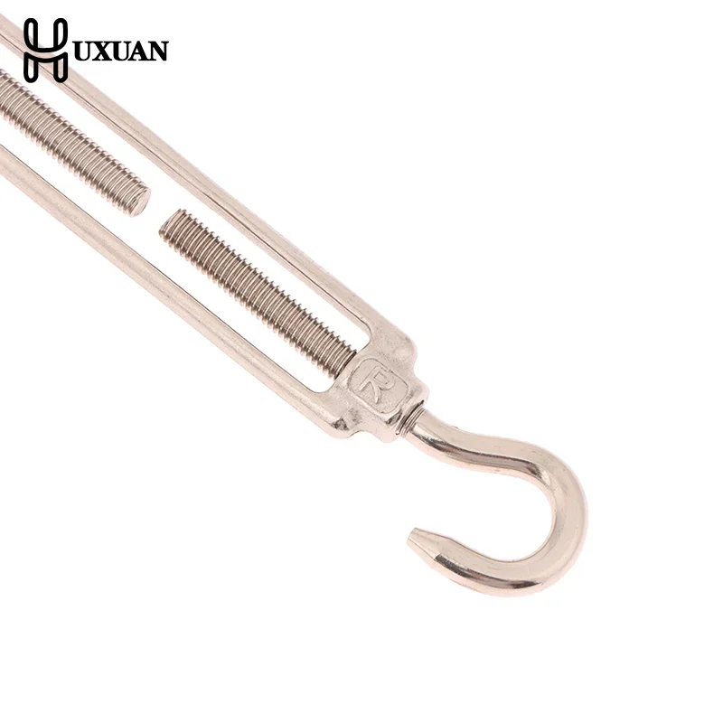 1Pc OC/OO/CC Type M4 M5 M6 M8 Stainless Steel 304 Adjust Chain Rigging Hooks Eye Turnbuckle Wire Rope Tension Device