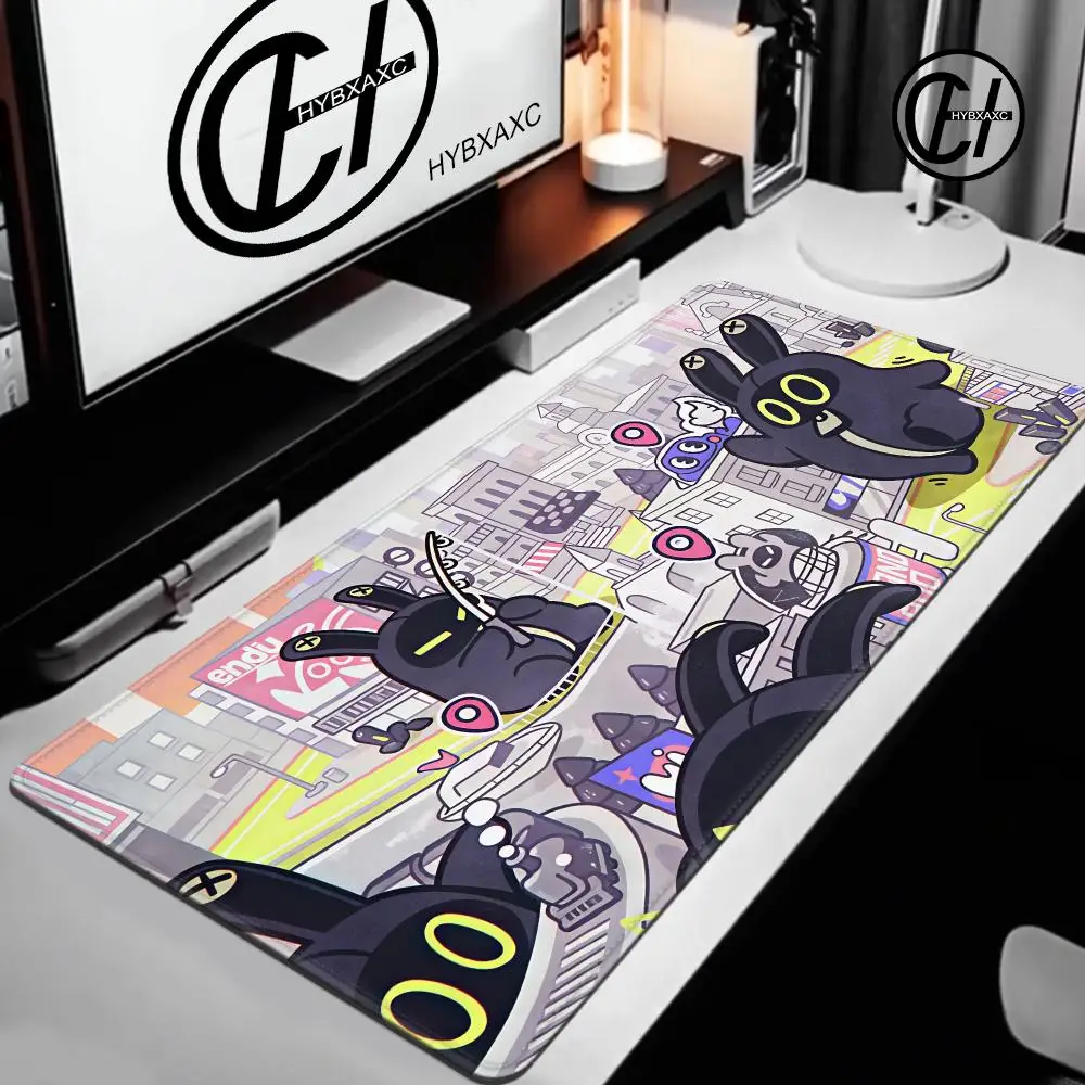 Zenless Zone Zero Bangboo Large Mouse Pad, Anime Game Keyboard Mat, AntiSlip LockEdge Desk Mat for Gaming Office Decor
