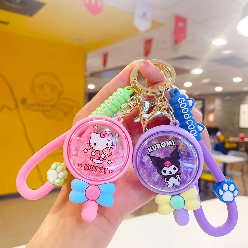 

Sanrio Hello Kitty Kuromi Aromatherapy Cartoon Keychain Backpack Pendant Aroma Doll Toys and Accessories Birthday Gift for Girls