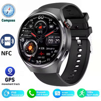 For songXperia XZ2 Compact Realme Q3 Pro SmartWatch Men AMOLED HD Screen Bluetooth Call GPS NFC Heart rate Sport SmartwatchWomen