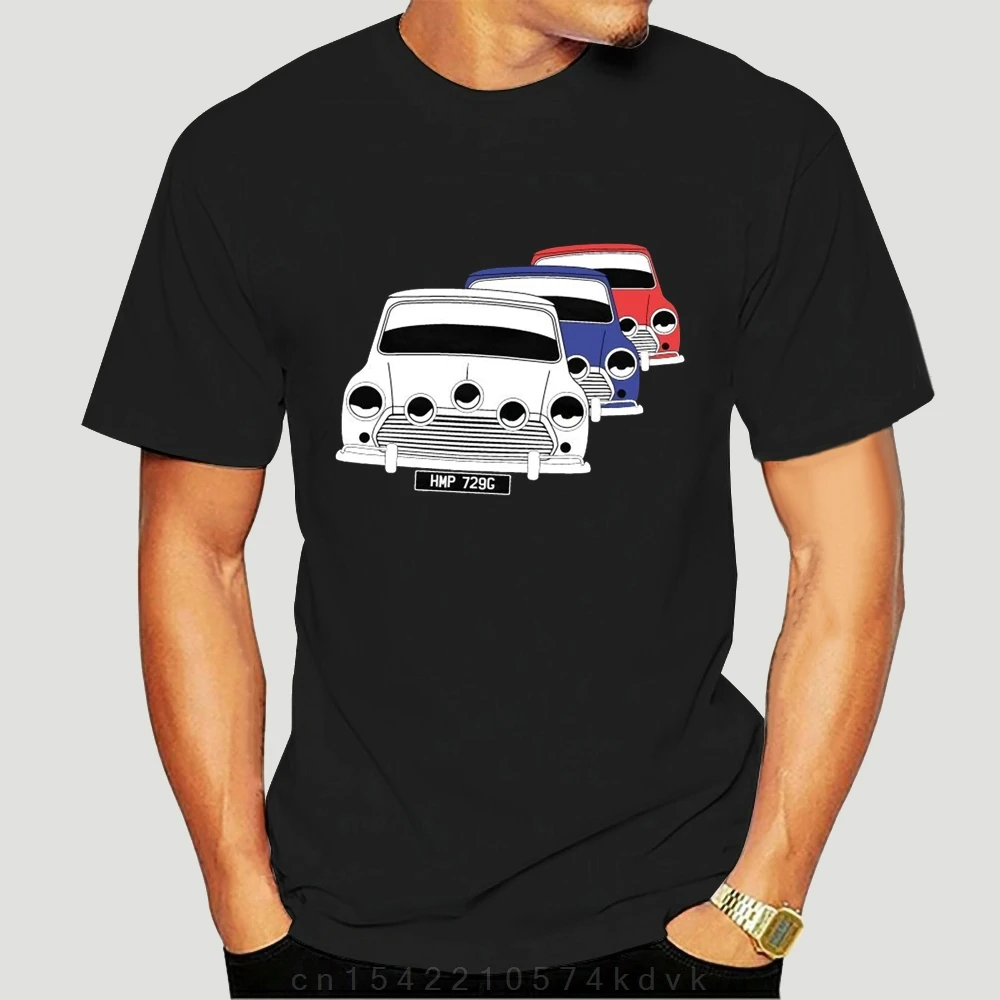 CUSTOM HTees T-shirt- Minis from THE ITALIAN JOB, Pick your own plate, S-XXXL Tee Shirt Mens New Tee Shirts Printing-3496A
