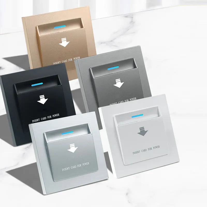 10 Uds. Opción de cinco colores interruptor de llave Rfid tarjeta IC 15S retardo de tiempo 80V-240V 8800W 40A soporte 110/127/220V 5 opción de Color