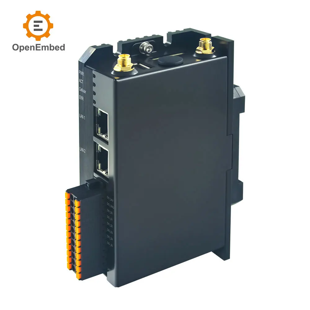 OpenEmbed Edgebox-P4C6 ESP32-P4 Programming Logic Controller CAN BUS With CAN-FD Ethernet GPS WIFI 4G Analog Signal PLC Control