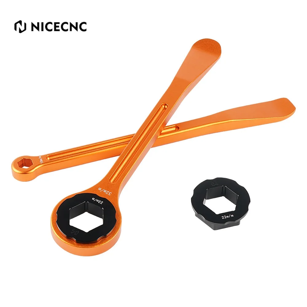 For 2004-2022 KTM EXC 300 EXCF 500 450 350 300 250 200 150 125 SX SXF XC XCF NICECNC Motorcycle Tire Repair Lever Wrench Tool