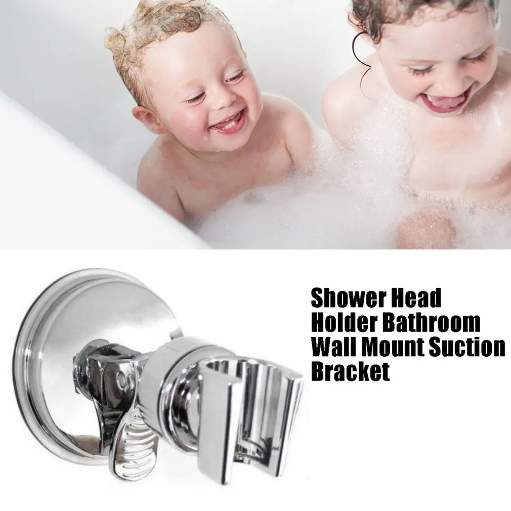 Universal Adjustable Hand Shower Holder Suction Cup Holder Shower Rail Head Holder Bathroom Bracket Stable rotation Bracket