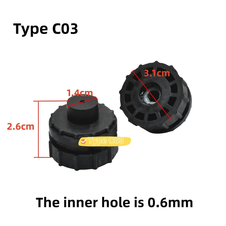 Black Rubber Bearing Housing/Block For Air Conditioner Internal Fan Through-Flow Fan Blade 1P/1.5P/2PH Hanger Wind Impeller