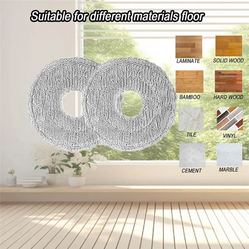 ABVI-ملحقات للمكنسة الكهربائية الروبوتية Dreame X50 Ultra، بديل لـ Dreame X40 Ultra، أكياس الغبار وسادات الممسحة والفرش الجانبية