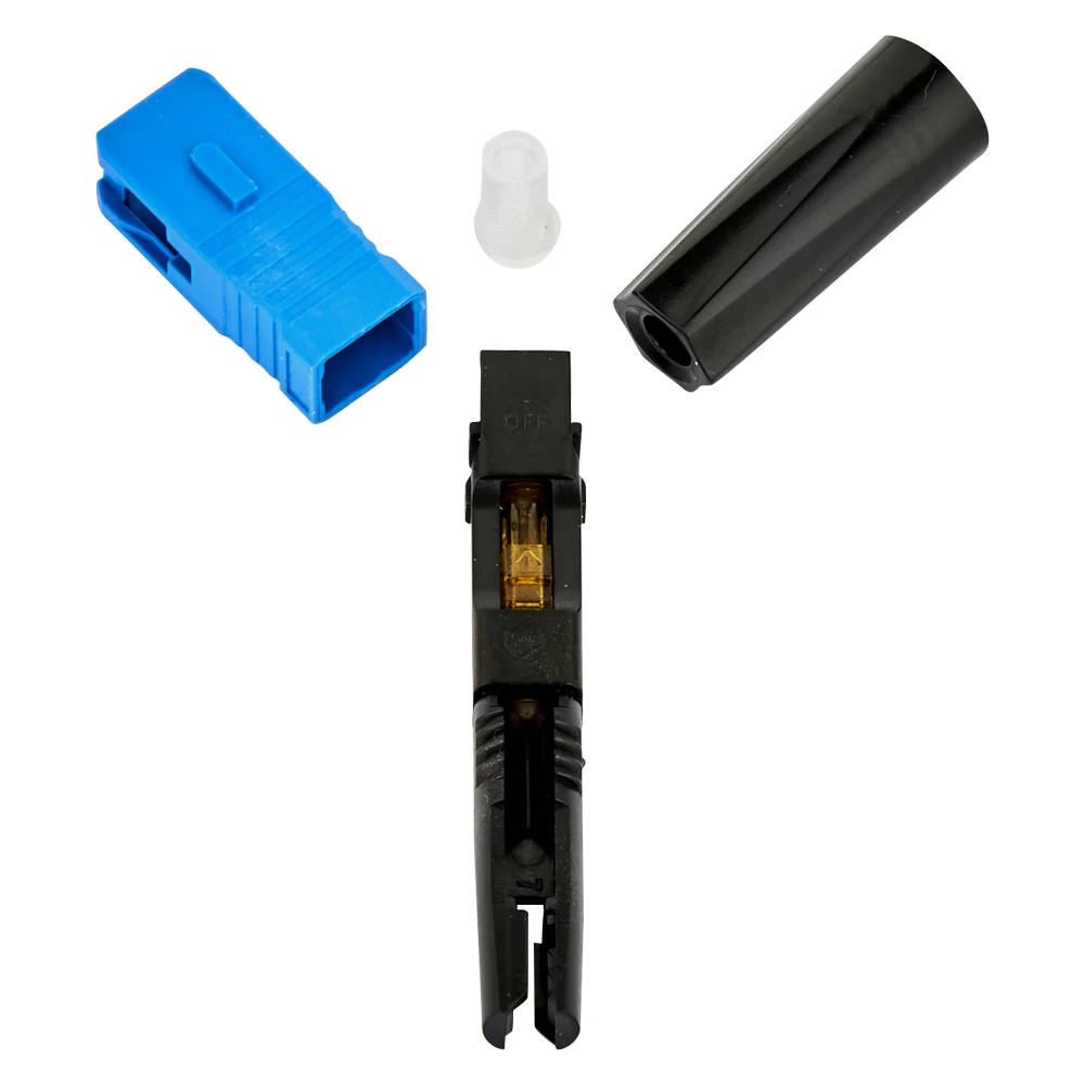 Factory Price Wholesale Good Quality SC APC  FTTH  Fiber Optic Fast Connector