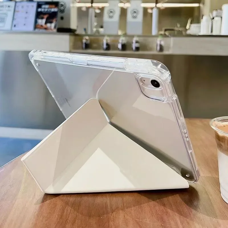 For iPad Air 5th 6th 12th 11th iPad Pro 11 12.9 13 Air 11 M4 10th Gen 10.9 10.2 9th 8th 9.7 Mini 7 6 Smart Case with Pen Holder