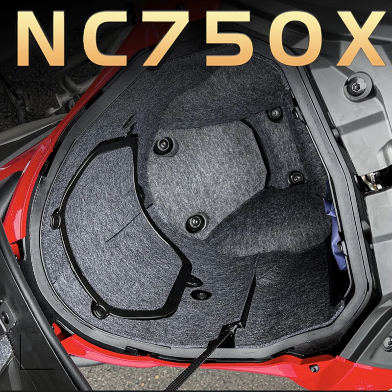 For Honda NC750X Nc 750x 2021-2023 Motorcycle Trunk Seat Bucket Liner Cushion Shockproof Abnormal Noise Prevent scratches