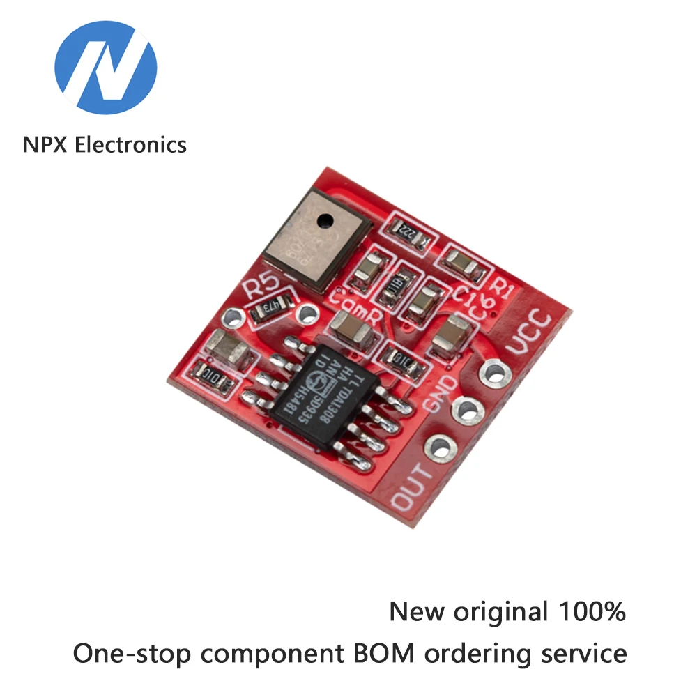 TDA1308 Silício Microfone Módulo Amplificador de Microfone Digital Placa Amplificadora de Microfone