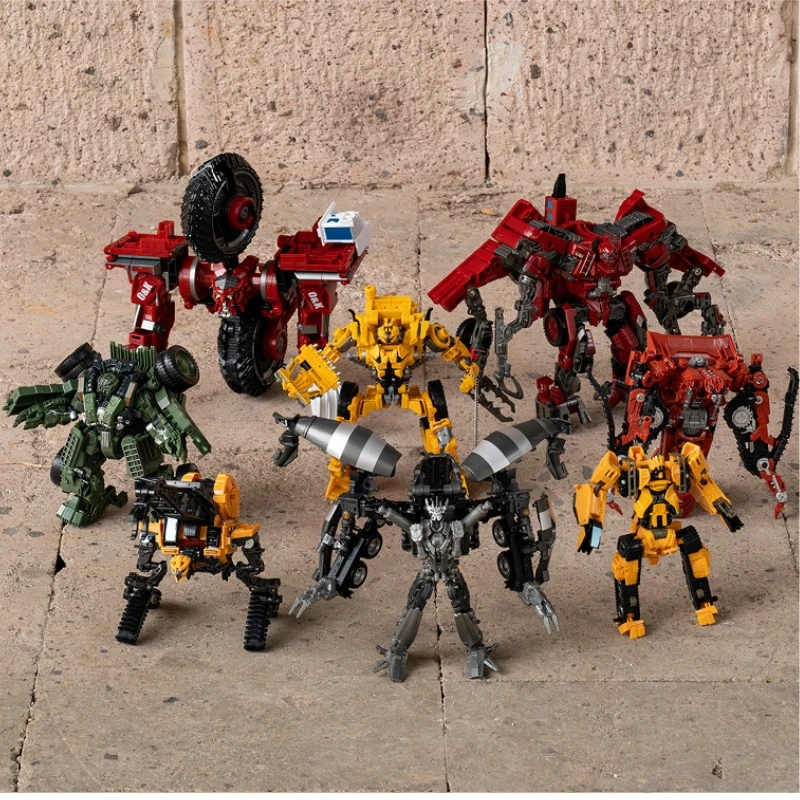 Oferta Especial DD03 Brinquedos de Anime Transformáveis Robô Carro Devastator Legal AOYI 8 em 1 Mixmaster Figura de Ação Veículo