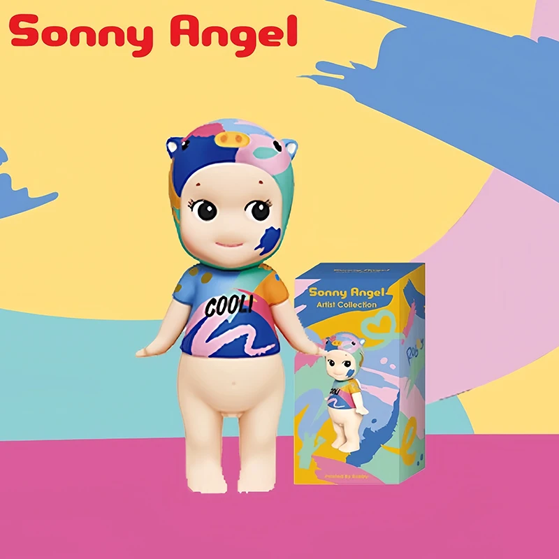 Brand New Genuine Version Sonny Angel Great Artist Series Little Pig Model Toys Ornaments Gifts