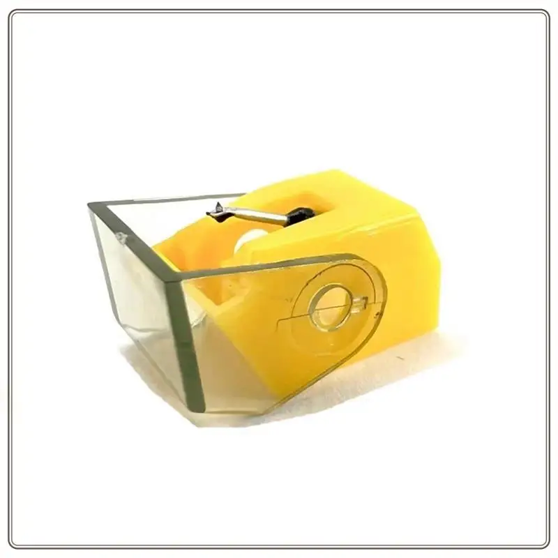 قلم خرطوشة موثوق به لملحقات الفونوغراف القرص الدوار Audio-Technica AT110E باللون الأصفر، قلم خرطوشة لتقنية الصوت