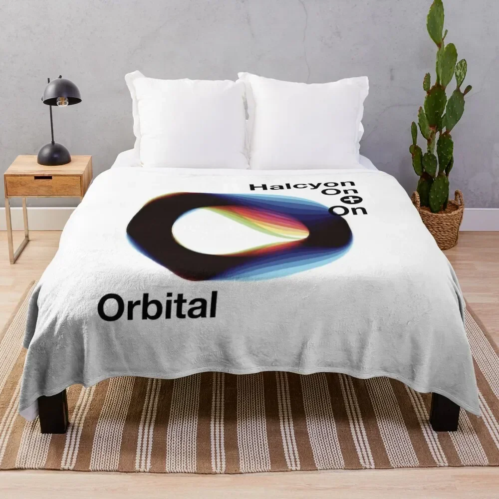 

Orbital - Halcyon On + On Premium Throw Blanket warm for winter Flannels anime Thermals For Travel Blankets