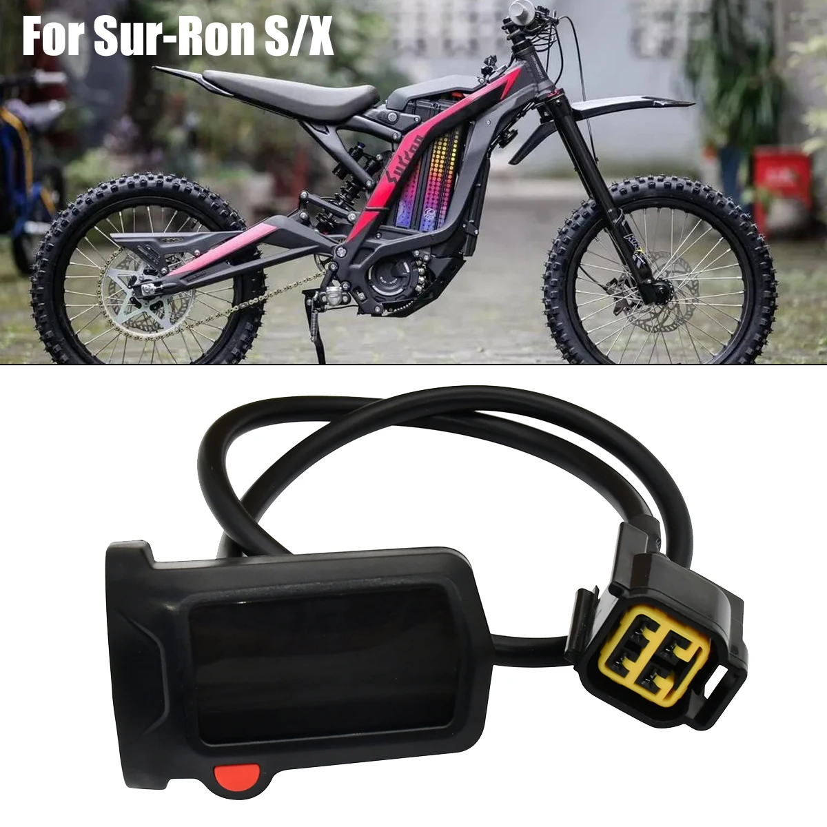 

Electric Motocross Original Hour Meter Handlebar Speed Meter Assembly Speedometer For Sur Ron Sur-Ron Surron Light Bee X S