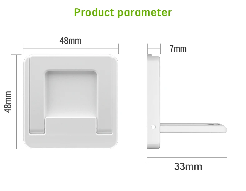 MIRTHBABY Kindersicherheits-Fensterschiebevorrichtung für Babys, Kindersicherung für Terrassentüren und Schiebetüren aus Glas, weiß. – Detail 5