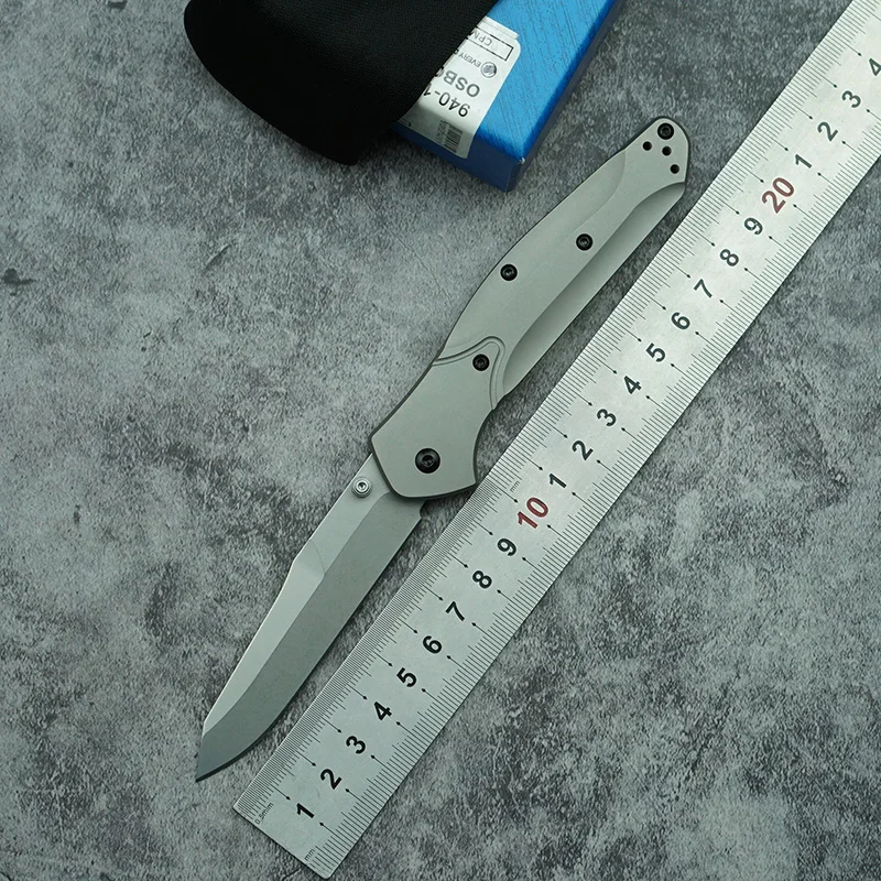 

LEMIFSHE Новый Osborne 940 S90V Лезвие Титан/Углеродное волокно Ручка Складной нож Открытый Кемпинг Охота Кухня Выживание EDC Инструмент