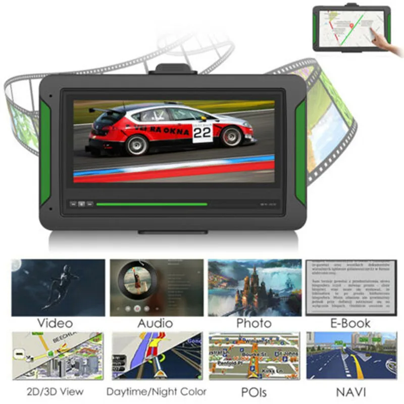 7-inch high-definition GPS navigation system, car navigation system, car navigation system, high-quality car accessories