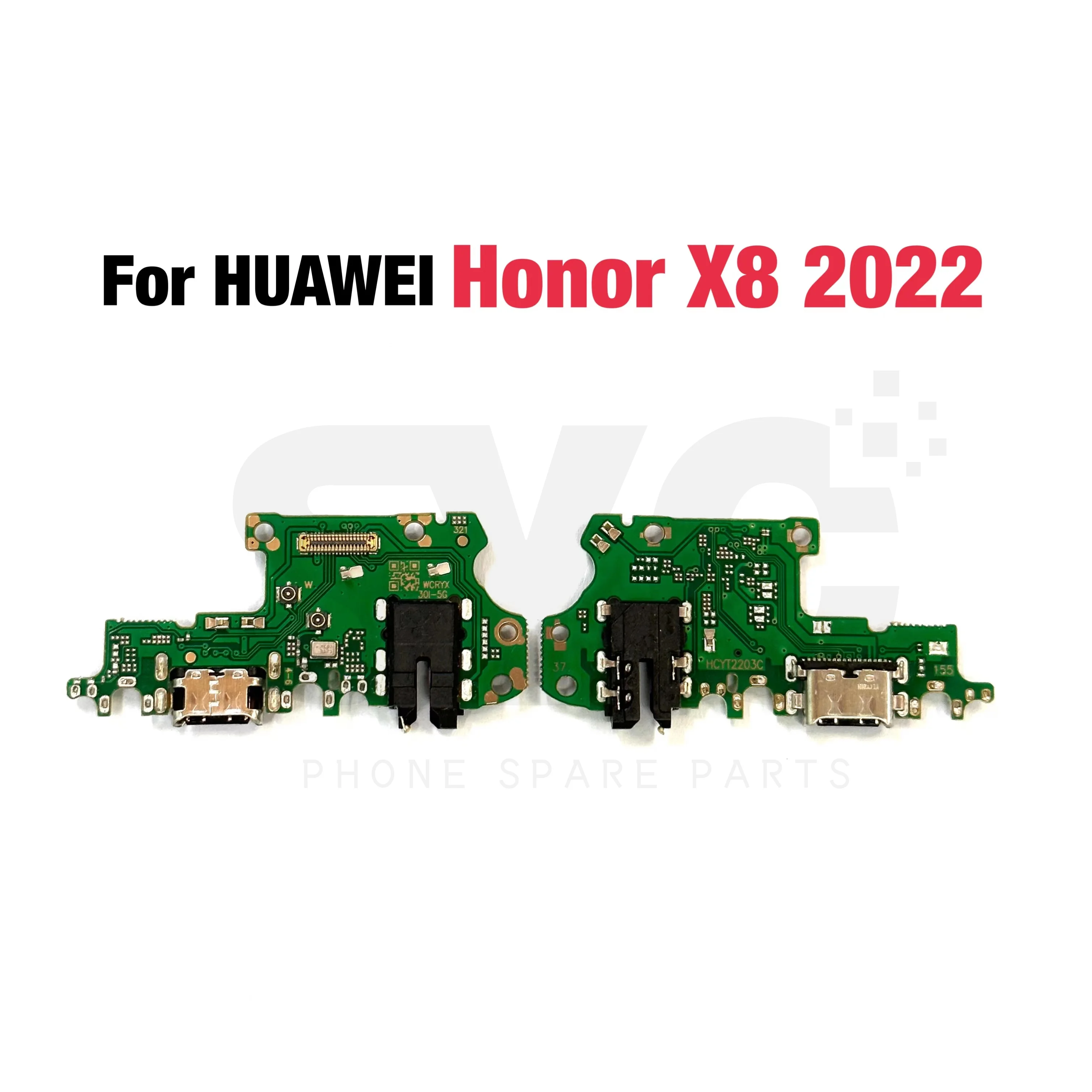 5 buah/lot untuk Huawei Honor X7 X8 X9 2022 USB pengisian Port Dock konektor modul papan mikrofon kabel Flex