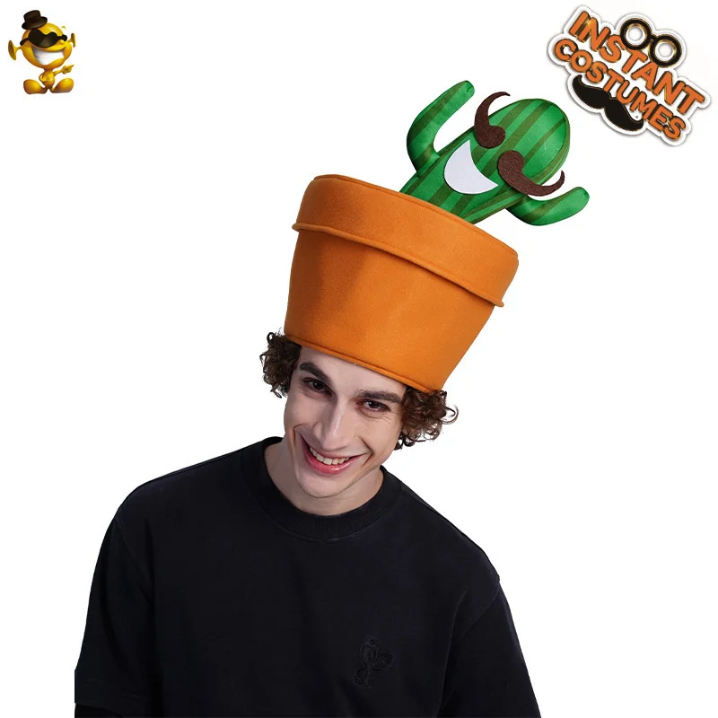 Funny Cosplay Hat Funny Plant Food Hat Halloween Hat Stage Performance Props Sausage Hat Couple Hat Adult Hat