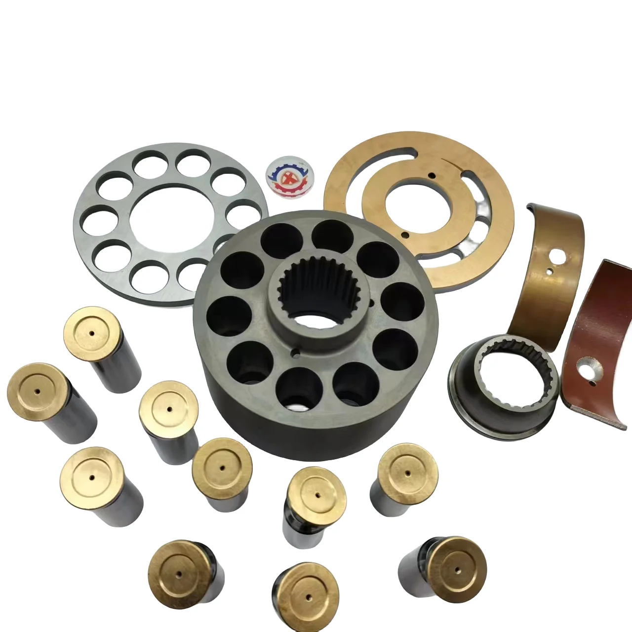 

Excavator K5V160 Hydraulic Pump Repair Kit Cylinder Block Valve Plate Set Plate Ball Guide Piston