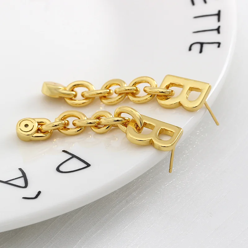 الأقراط المعدنية النساء أزياء النحاس وأقراط عيد الميلاد الأقراط تخفيض السعر #3