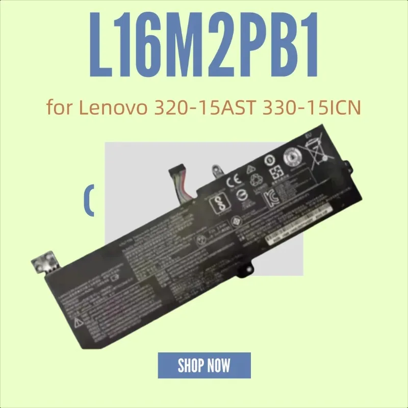 

Аккумулятор для ноутбука 7,6 В, 4000 мАч, 30 Втч L16M2PB1 для Lenovo 320-15AST 330-15ICN L16M2PB1 L16C2PB2 L16M2PB2, новинка, высокое качество